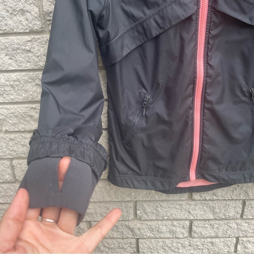 Ivivva by Lululemon Spring Seed Zip Up Wind Breaker Atlethic Jacket Size 14 - Picture 6 of 12